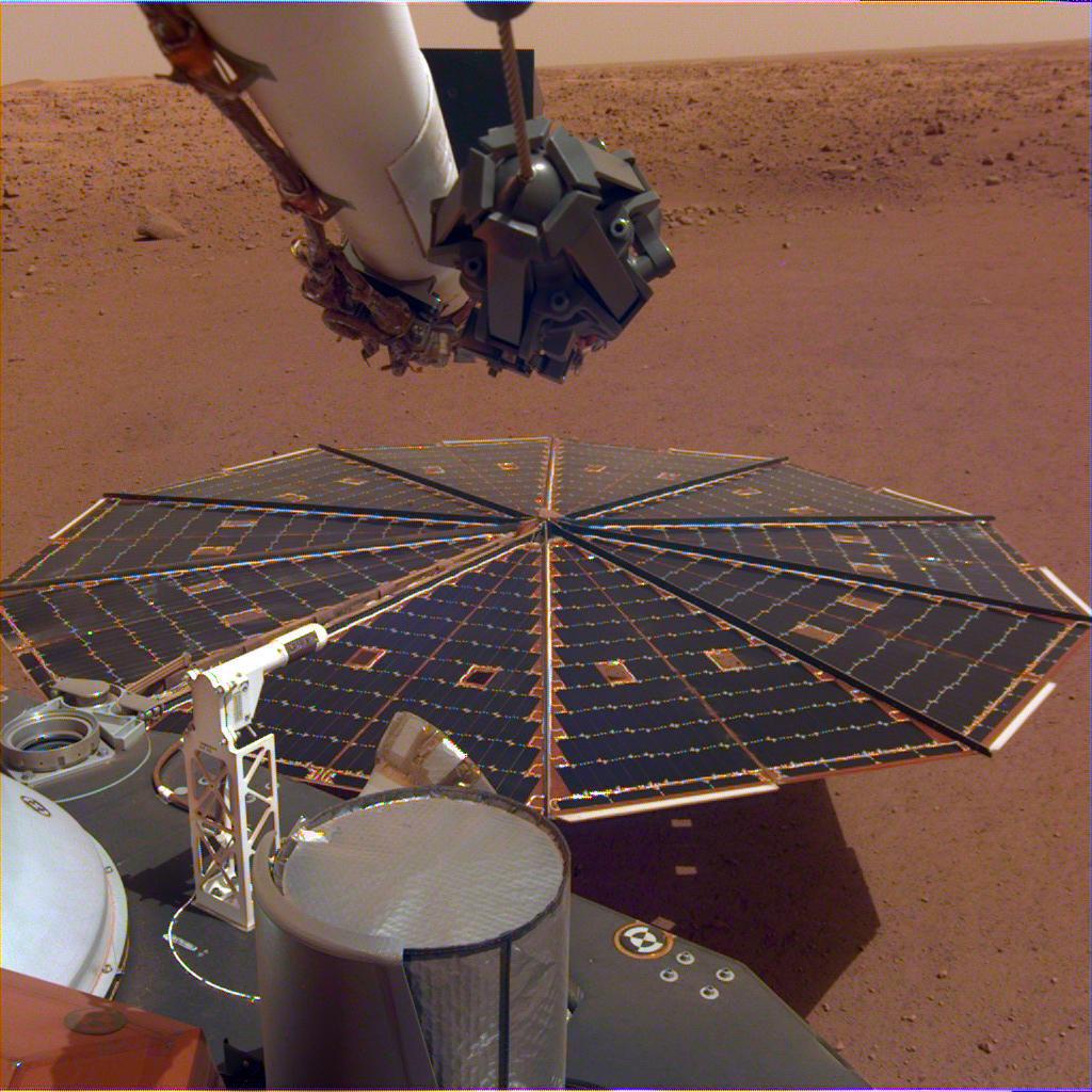 Poeira abrevia missão de sonda espacial InSight, enviada a Marte pela NASA