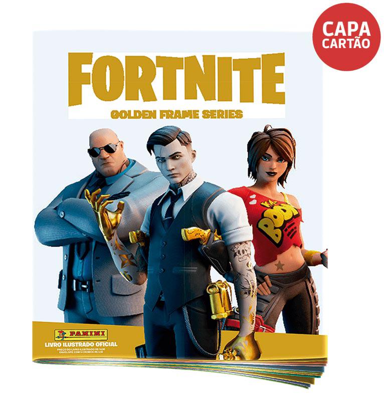 Editora Panini anunciou o lançamento de Fortnite Golden Frame Series, novo álbum de figurinhas do battle royale da Epic games