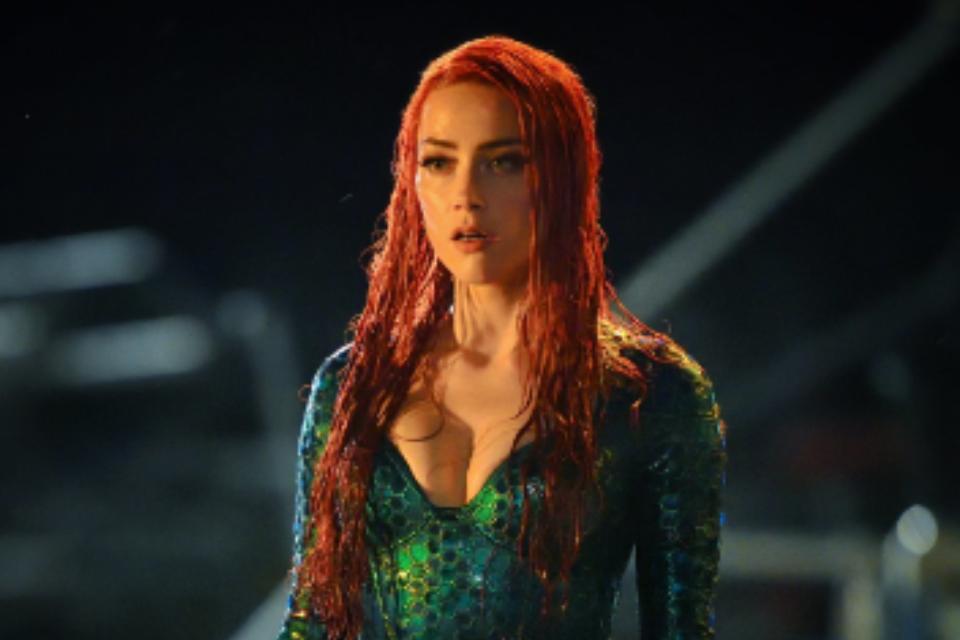 Aquaman 2: Amber Heard quase foi substituída no filme, confirma chefe da DC