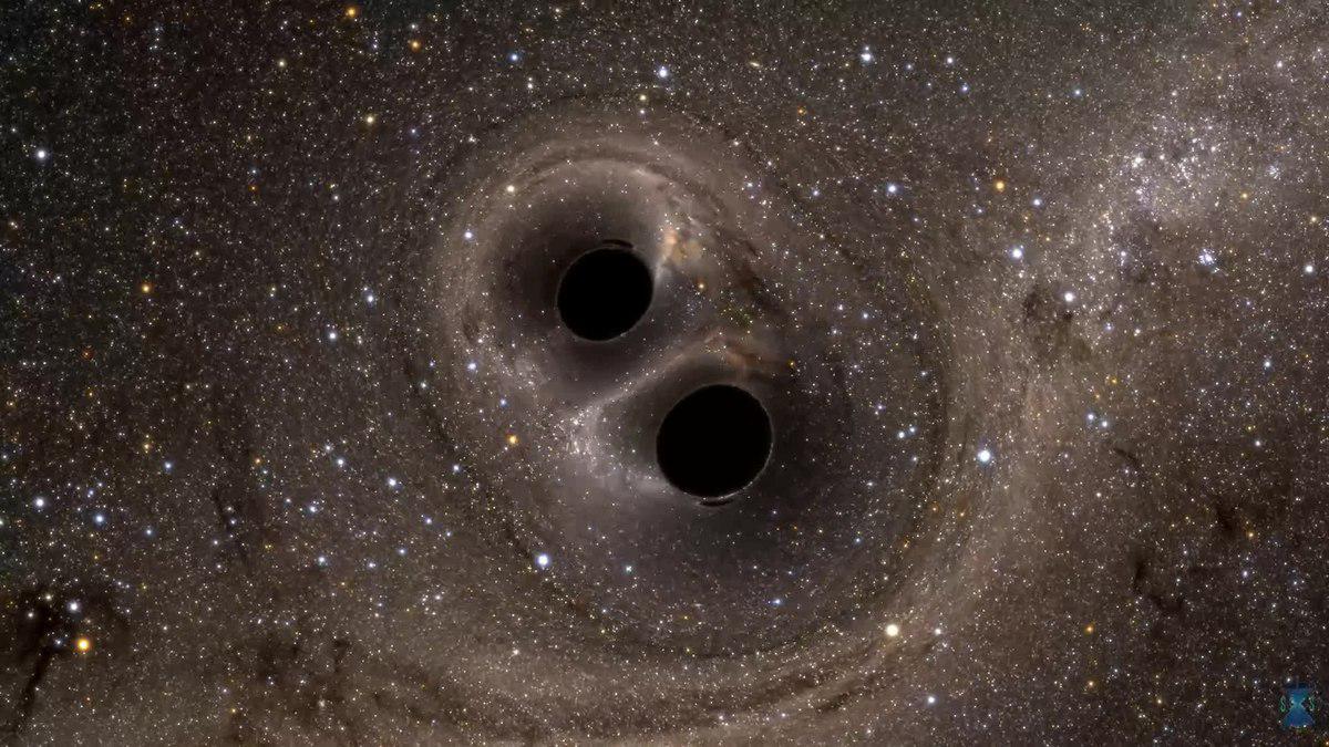 #AstroMiniBR: dois buracos negros gigantes estão em rota de colisão