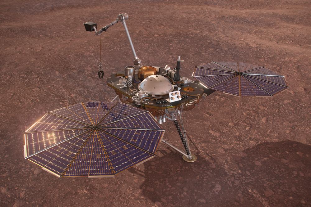 Sonda espacial Insight Mars da NASA posta sua última selfie