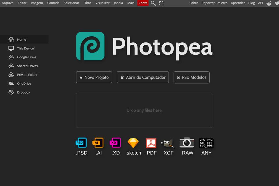 Photopea: conheça o rival online e gratuito do Photoshop