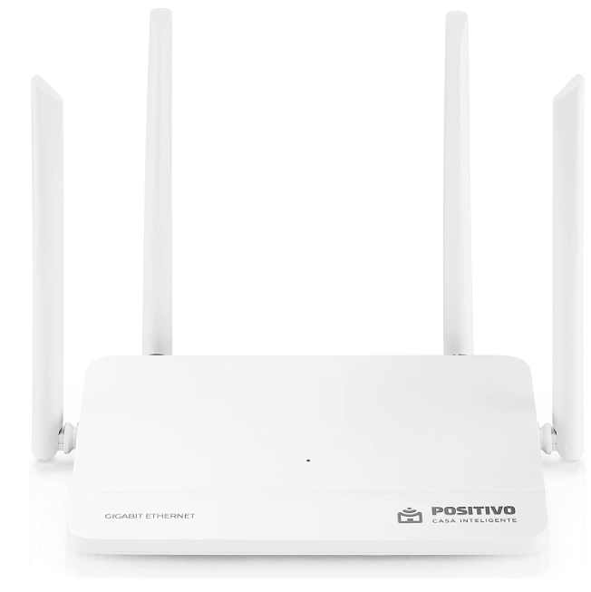 Imagem: Smart Roteador Mesh Wi-Fi, Positivo Casa Inteligente