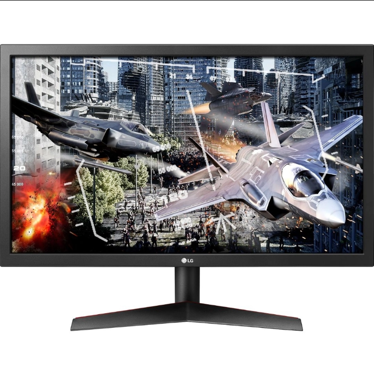 Image: 24" LED Gaming Monitor, LG 24GL600F 