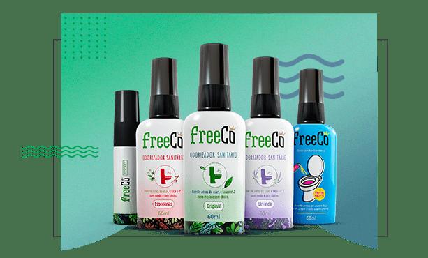 FreeCô has a range of odor blockers in a variety of flavors