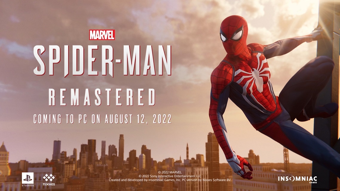 Spider-Man Remastered e Miles Morales chegam ainda este ano para PC