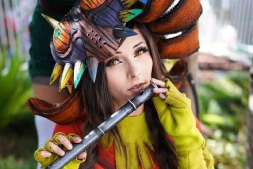 Cosplayer cria versão feminina do Skull Kid de Zelda: Majora's Mask
