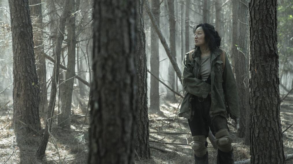 Poppy Liu will play Amy, a new character in Tales of the Walking Dead