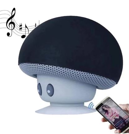 Imagem: Mini Caixa de Som Bluetooth, Cogumelo, KAPBOM KA-8533