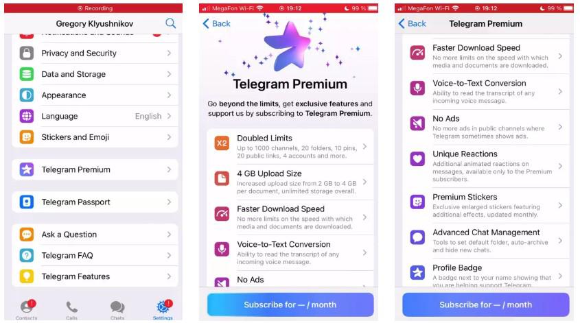 Telegram Premium: versão paga será lançada neste mês - TecMundo