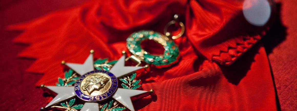 Thurel recebeu a mais alta condecoração francesa. (Fonte: Legion d'Honneur)