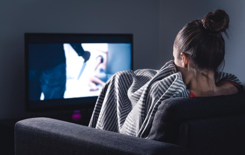Em qualquer situação de medo a noradrelania é liberada, até mesmo vendo um filme - o cérebro não sabe a diferença (Fonte: Shutterstock)