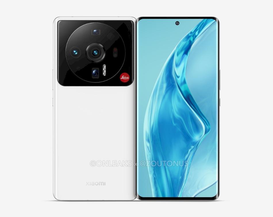 Renderização do possível design do Xiaomi 12 Ultra. (Zouton x OnLeaks  / GSMArena)