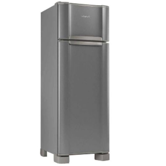 Picture: Stainless steel refrigerator, 276 liters, 2 doors, Esmaltec RCD34