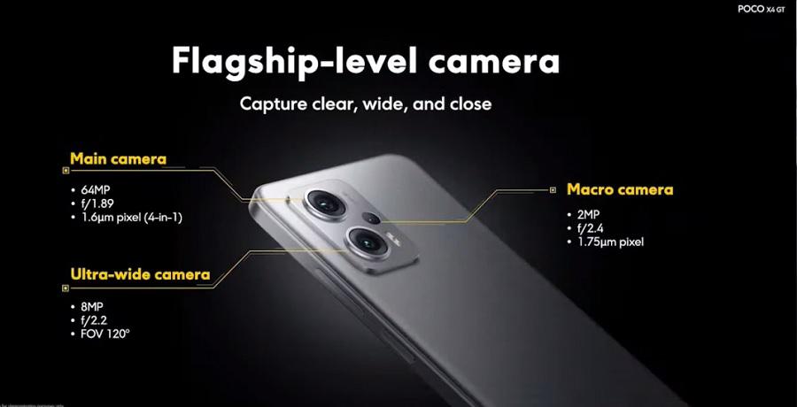 The device brings a versatile set of cameras.
