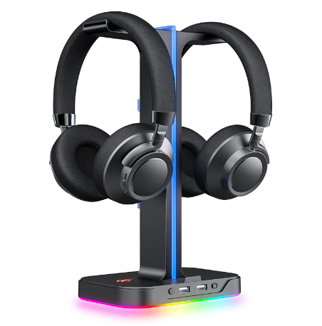 Imagem: Suporte para fone de ouvido RGB, Havit