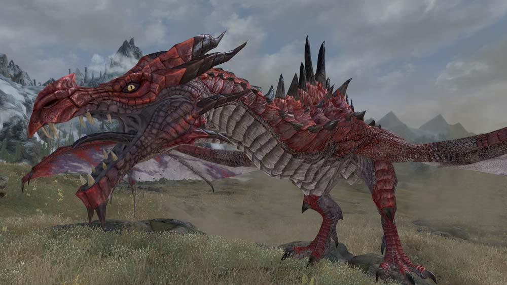 Detailed dragon textures reach stunning 16km thanks to increased game files