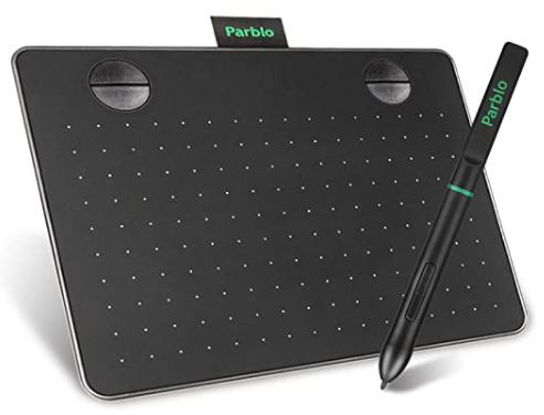 Imagem: Mesa Digitalizadora com caneta, Parblo A640 V2