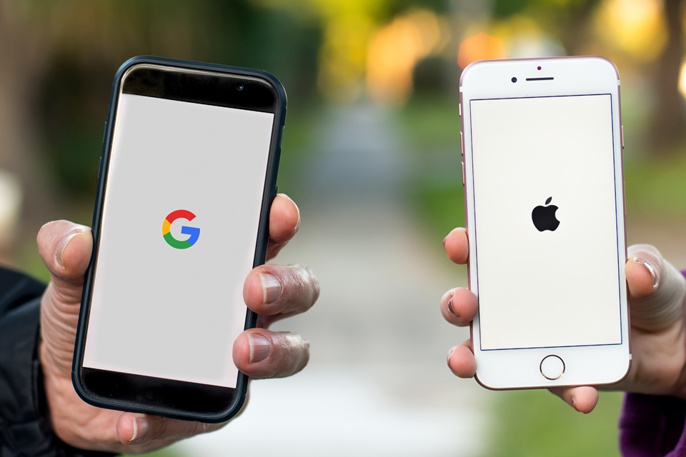 Celulares com Android 12 agora podem receber dados de um iPhone