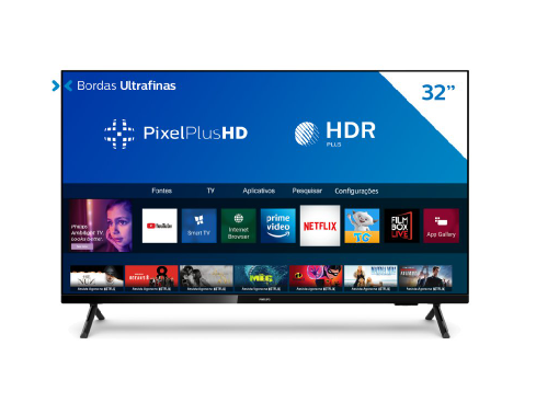 Image: Philips Smart TV 32" LED 32PHG6825/78, HD