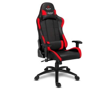 Image: Alpha Gamer Vega Gamer Chair, Black and Red
