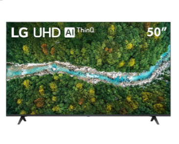 Imagem: Smart TV LED 50", LG ThinQ AI 50UP7750PSB, 4K HDR