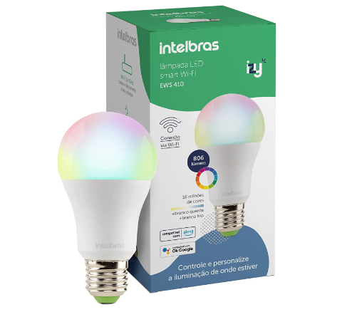 Image: Intelbras Wi-Fi EWS 407 Smart Lamp
