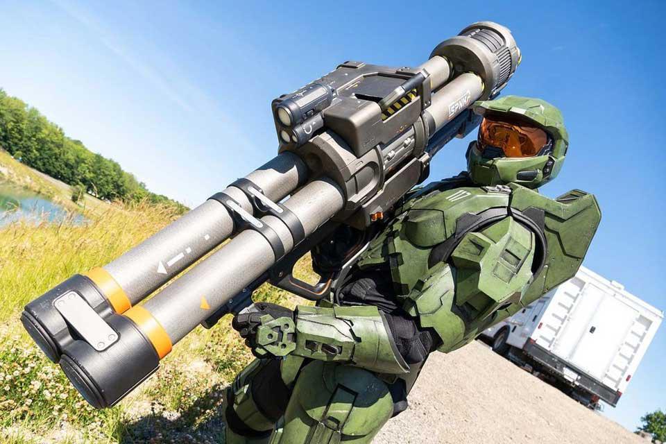 Halo: YouTuber constrói lança-mísseis 'real' do jogo