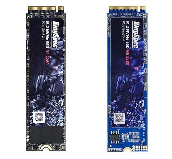 Imagem: SSD Kingspec m.2 nvme, a partir de 128GB