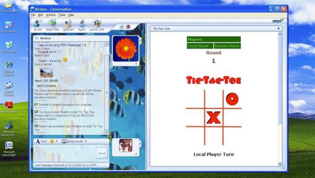 There were some simple games on MSN.