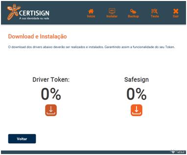 Click the buttons to install the drivers