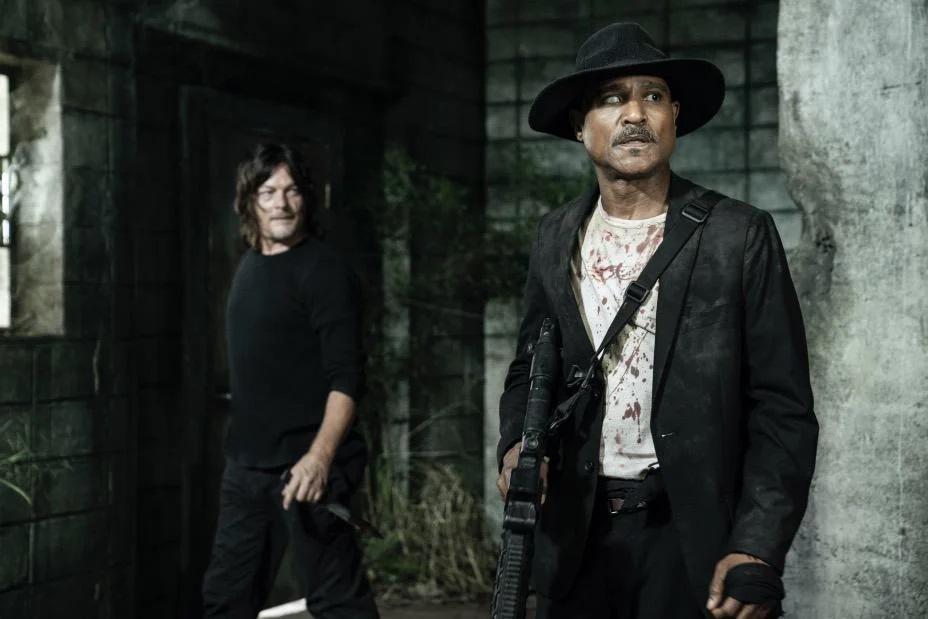 Daryl and Father Gabriel will need to team up again in the final episodes.  (AMC/Reproduction)