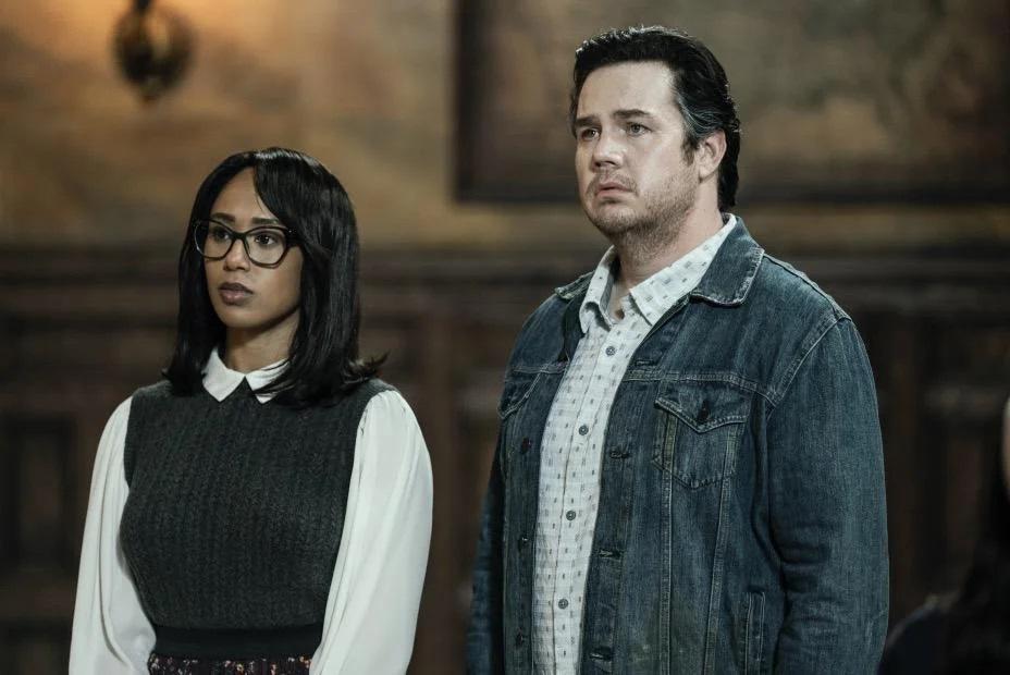 Max (Margot Bingham) and Eugene (Josh McDermitt) will be featured in the finale of Season 11.  (AMC/Reproduction)