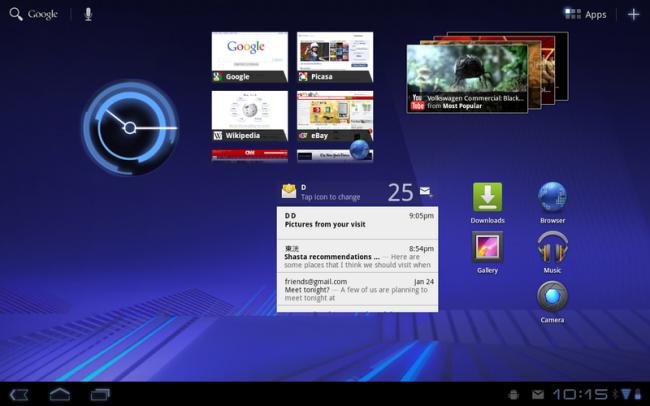Android 3.0 (2011).