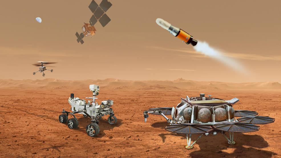 NASA promete trazer amostras de Marte à Terra em 2033
