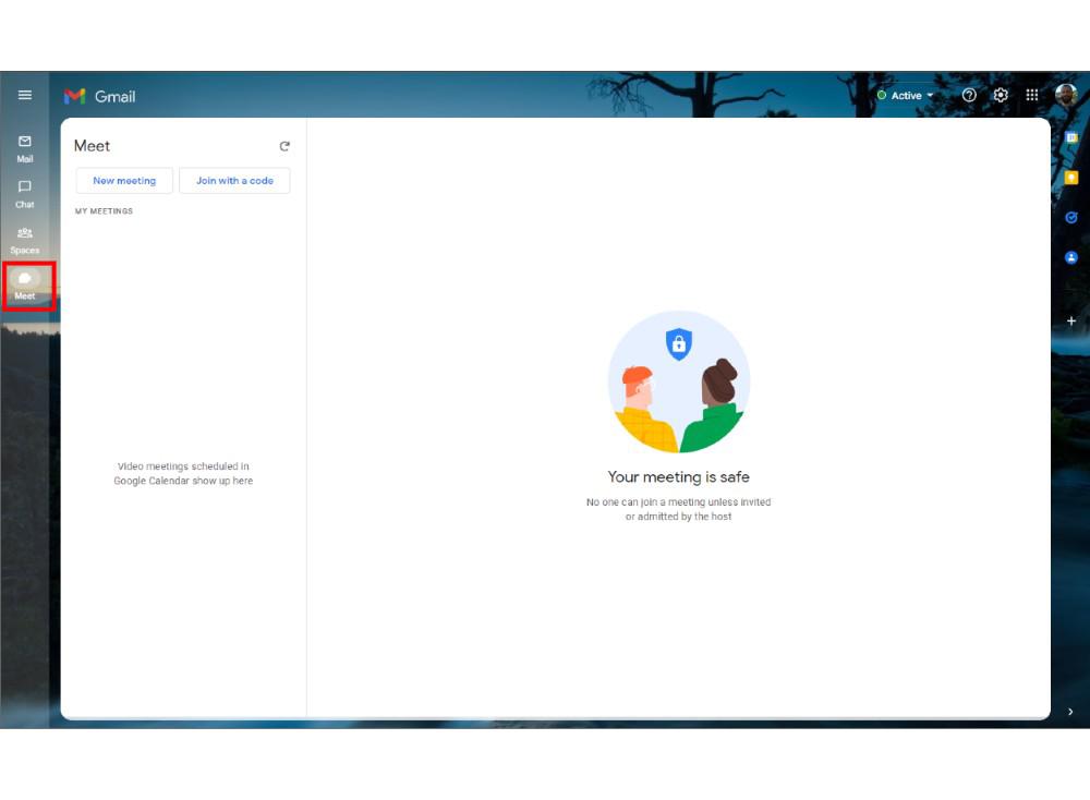 Google Meetings is integrated into Gmail, which no longer requires a new tab/window