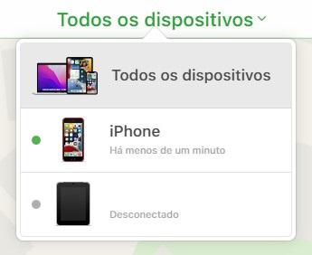 Select your device from the device list