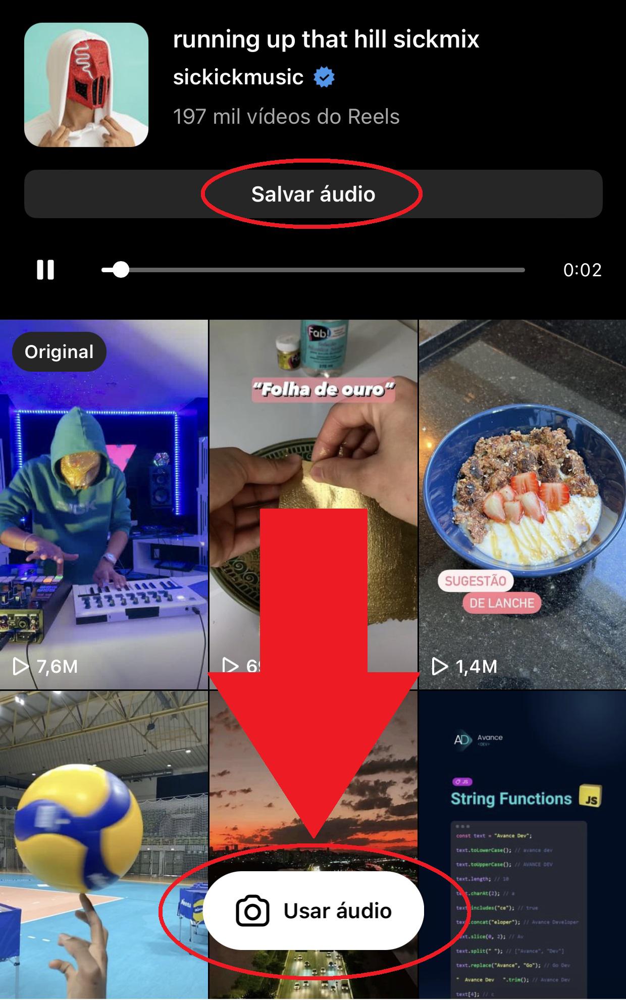 You can record the audio or use it in making a video.