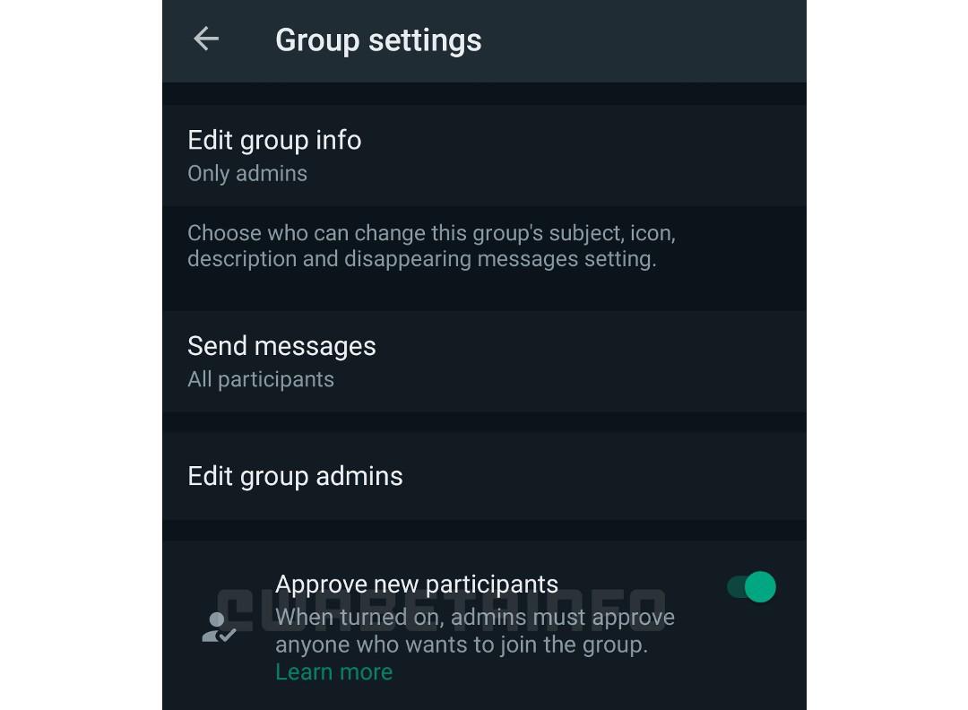 Admins de grupos do WhatsApp poderão aprovar entrada de novos membros, protegendo a privacidade de usuários e evitando bots.