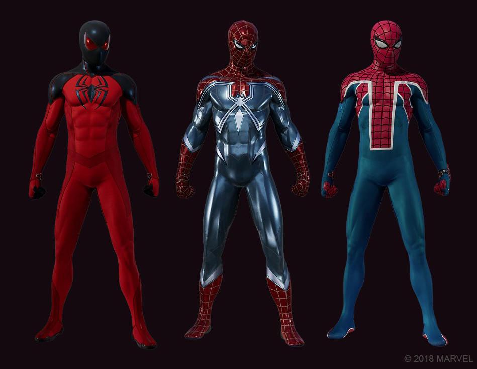Some of the costumes that comic book fans love include the Scarlet Spider II, Resilient Suit, and Spider-UK