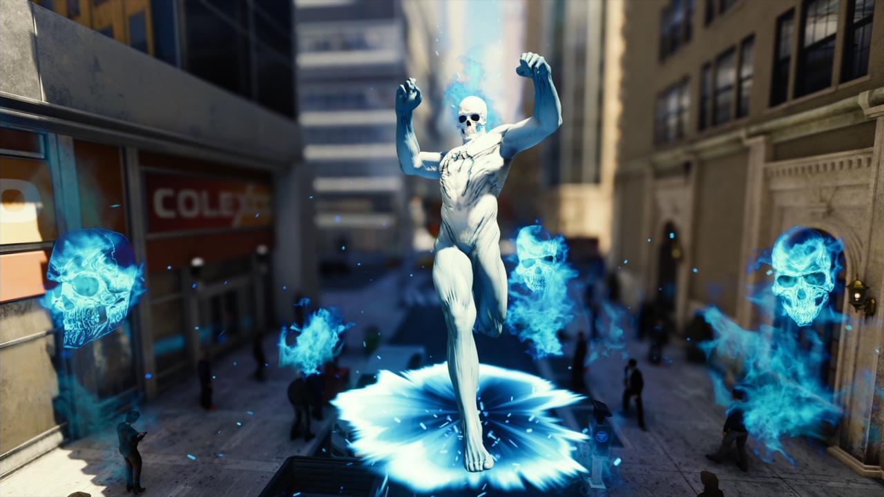 Unleash supernatural powers with the Web Head's Spirit Suit