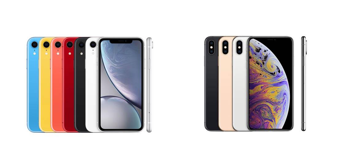 iPhone XR / iPhone XS e XS Max