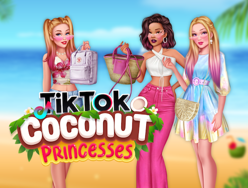 TikTok Coconut Princesses - Click Jogos