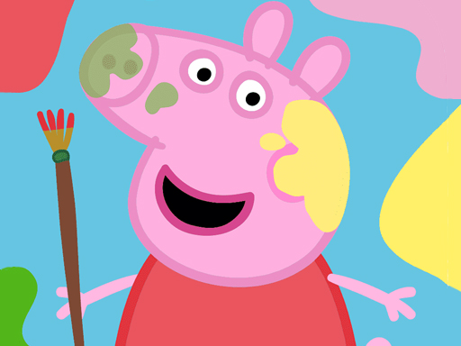 Peppa's Paintbox - Click Jogos