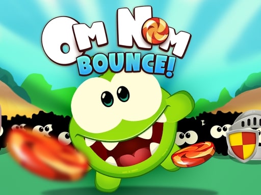 Om Nom Bounce - Click Jogos