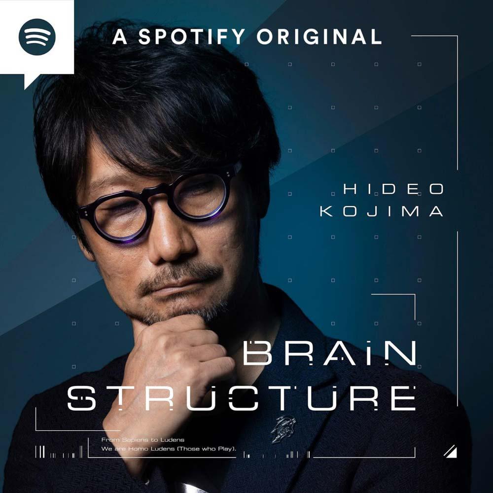 Hideo Kojima vai lançar o podcast Brain Structure no Spotify