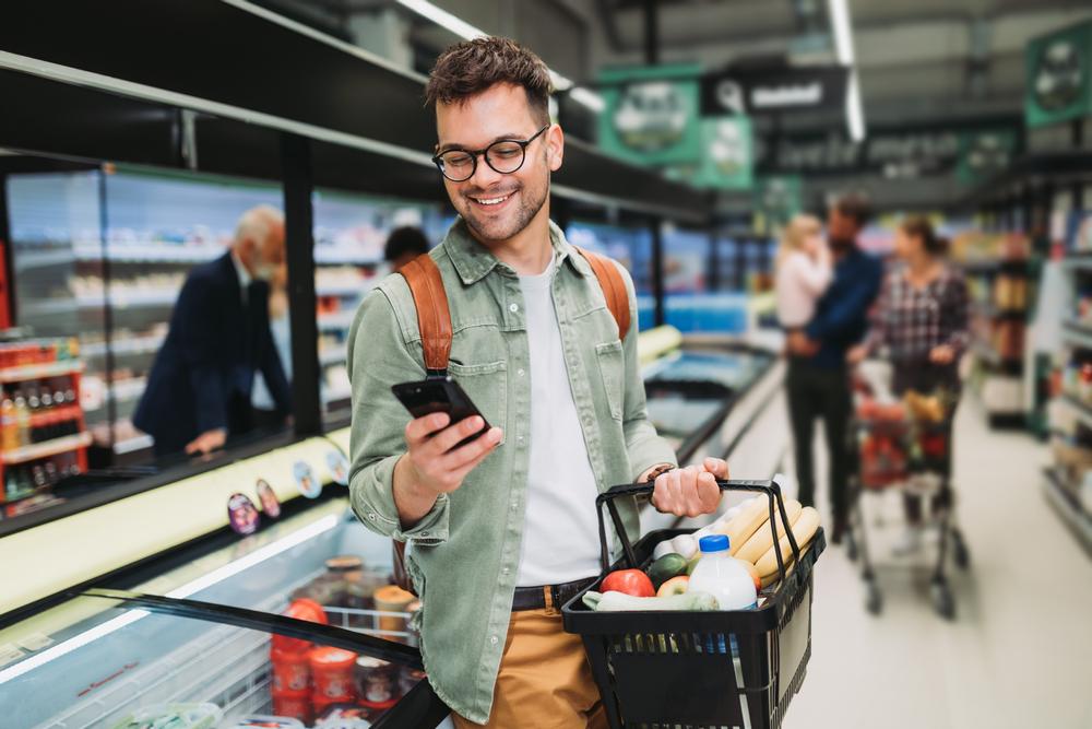 As entregas em 15 minutos são para itens de segmento de mercado.