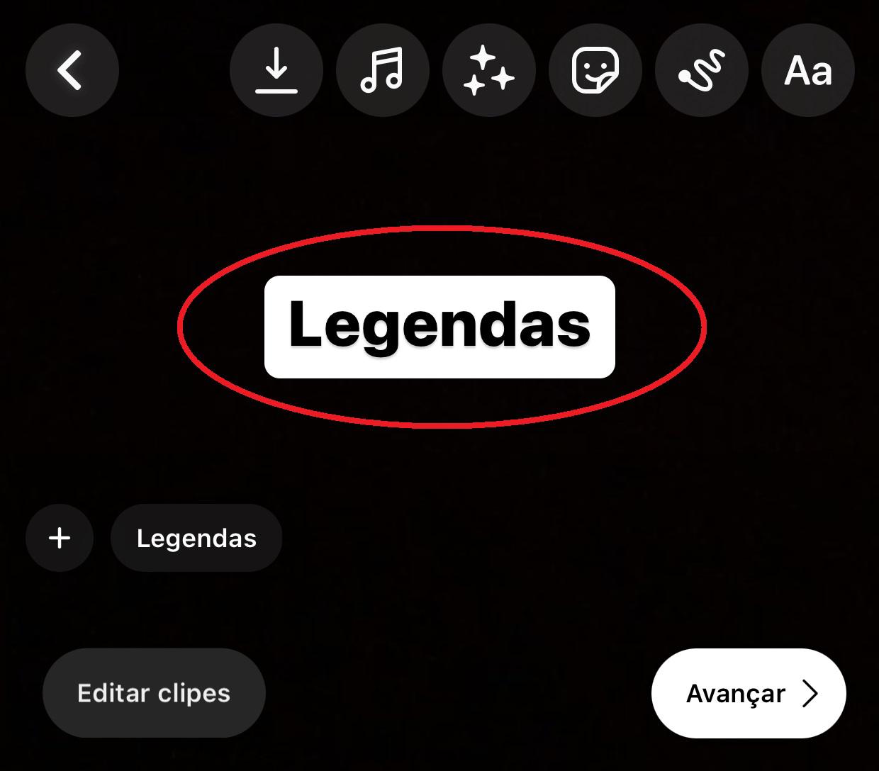 É possível personalizar os textos da legendas mudando fonte e até mesmo as cores