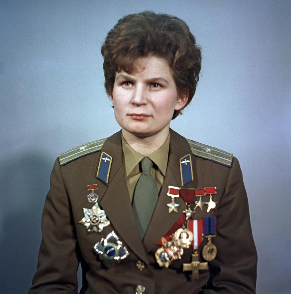Valentina Tereshkova foi a primeira mulher a ir ao espaço (Fonte: Wikimedia/RIA Novosti)