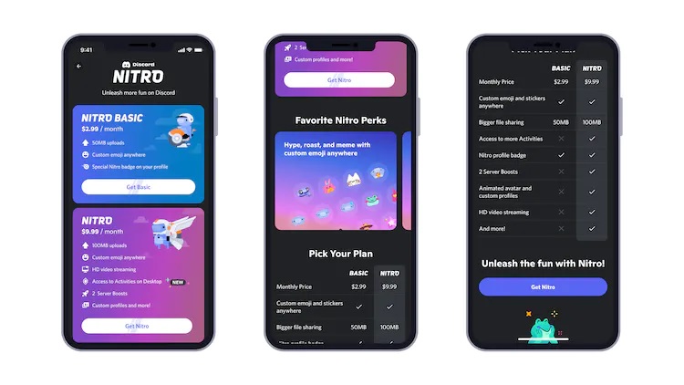 The app now has two pricing options for its premium plans.